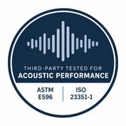 Acoustic Performance Testing Badge
